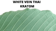white vein thai kratom