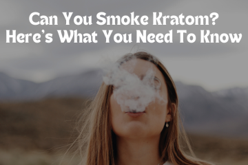 Can you smoke kratom?